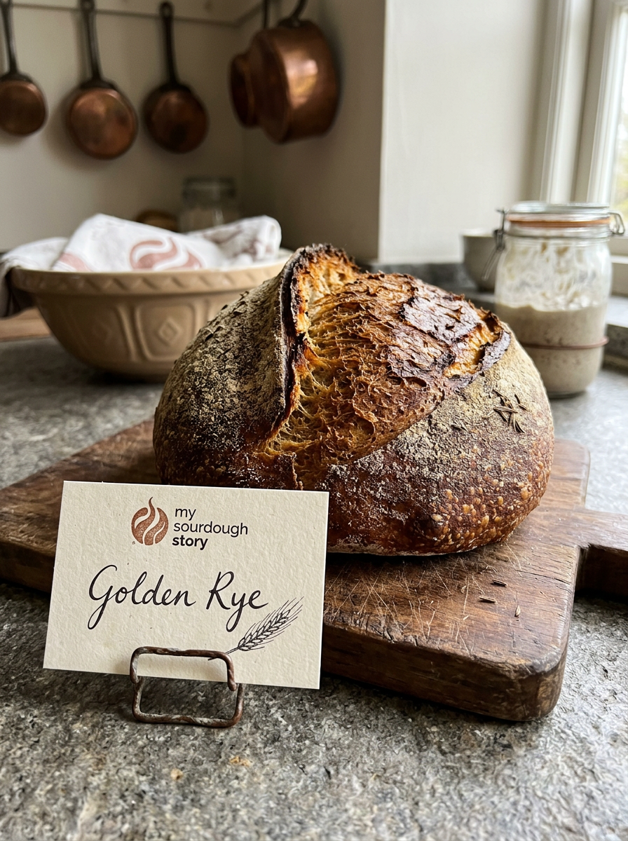 Golden Rye Boule